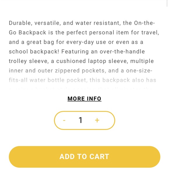 Biaggi Zipsak travel backpack blue like new - Picture 9 of 9